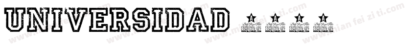 Universidad 2015字体转换